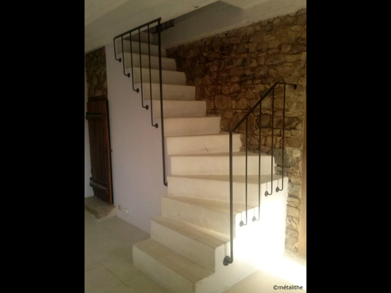 rampe d'escalier légère